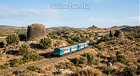 sardinia train map
